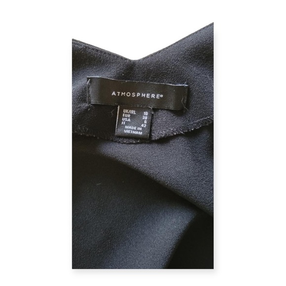 Atmosphere dress black sleeveless Small Size 6 - Picture 5 of 5